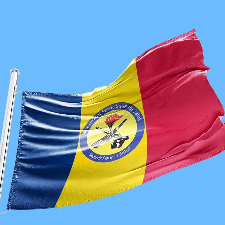 Custom Logo Printing Football World Cup Fans 14X21CM Iran Hand Held Waving Flag With Plastic Pole