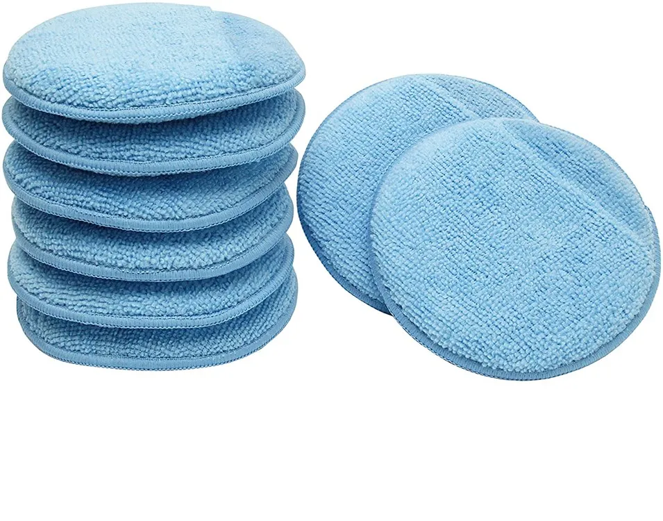 Новый продукт, товары для ухода за автомобилем, Губка Для Полировки Автомобиля, восковой аппликатор с резинкой