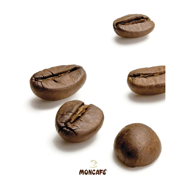 Wholesale Made In Italy Private Label Argento Blend Coffee Beans Roasted 1 Kg Coffee Bean