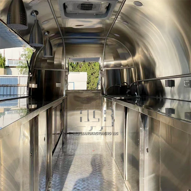 Лидер продаж прицеп для быстрого питания Airstream Новый австралийский грузовик/тележка крепа/кофе хлебобулочных и фермерских предприятий