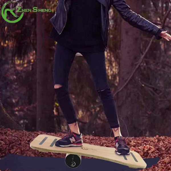 Zhensheng workout fitness balancing roller boards wood