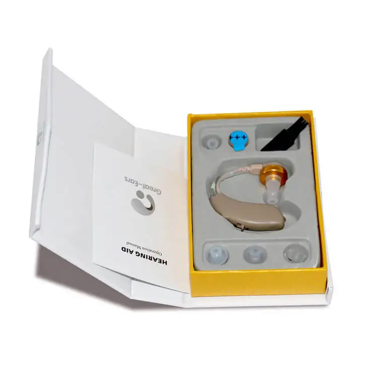 G20 Sound Amplifier Deaf Best Hearing Aids amplifier Manufacturer BTE Invisible Rechargeable audifonos para sordos