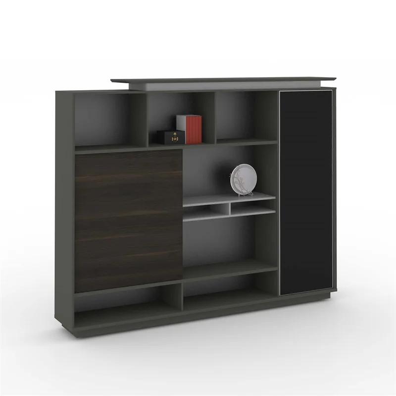 Новый дизайн, МДФ, управление, директорская офисная мебель, книжная полка, директорский официальный шкаф для хранения, офисный шкаф толщиной