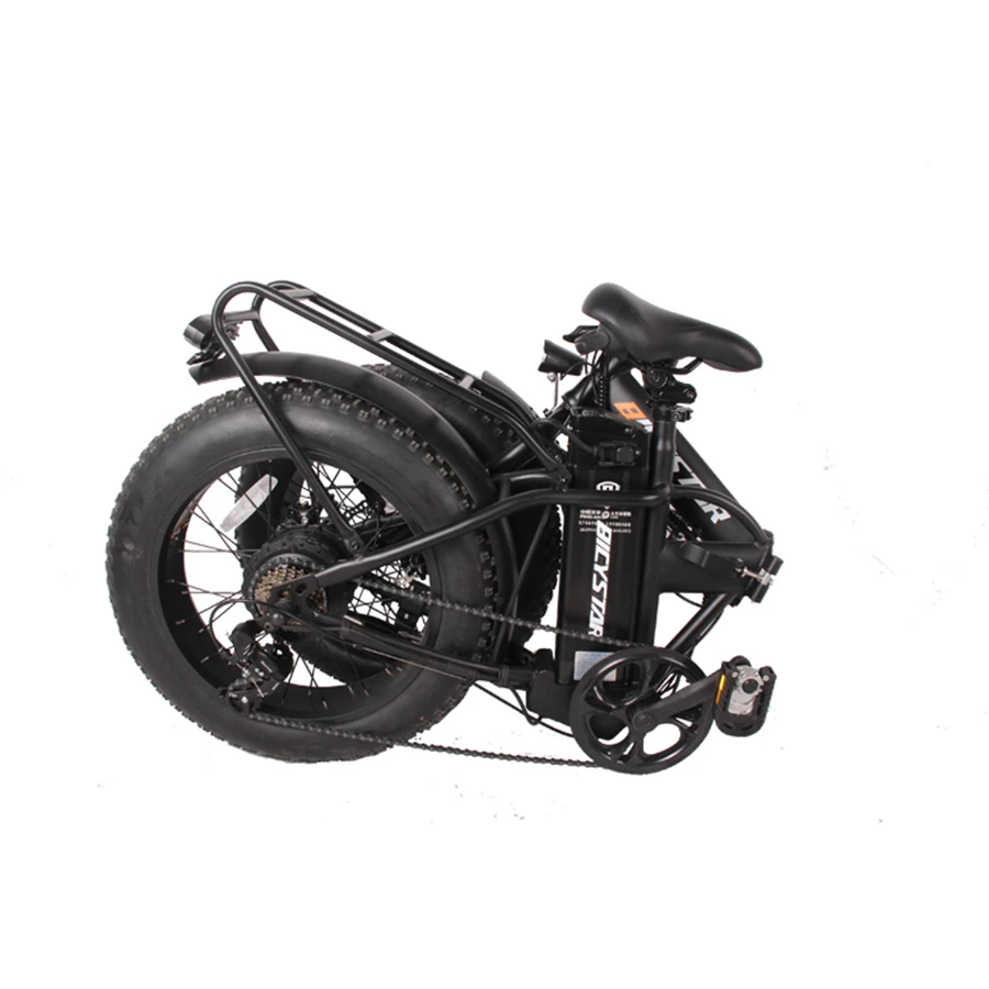 Wholesale foldable E-bike 48V 1000w electric folding 20 inch fat tire bike high quality electric foldable bicycle from China