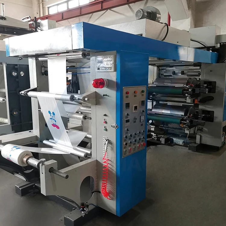 high speed plastic bag printing machine paper printer Rice bag pp woven printing  machine