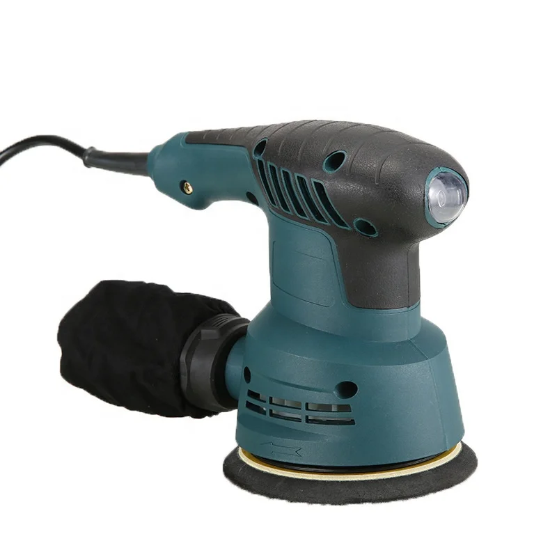 New Design Cordless Electric Brushless Sander Machine Speed Control With Vacuum Function Eccentric Grinding Electric Sander