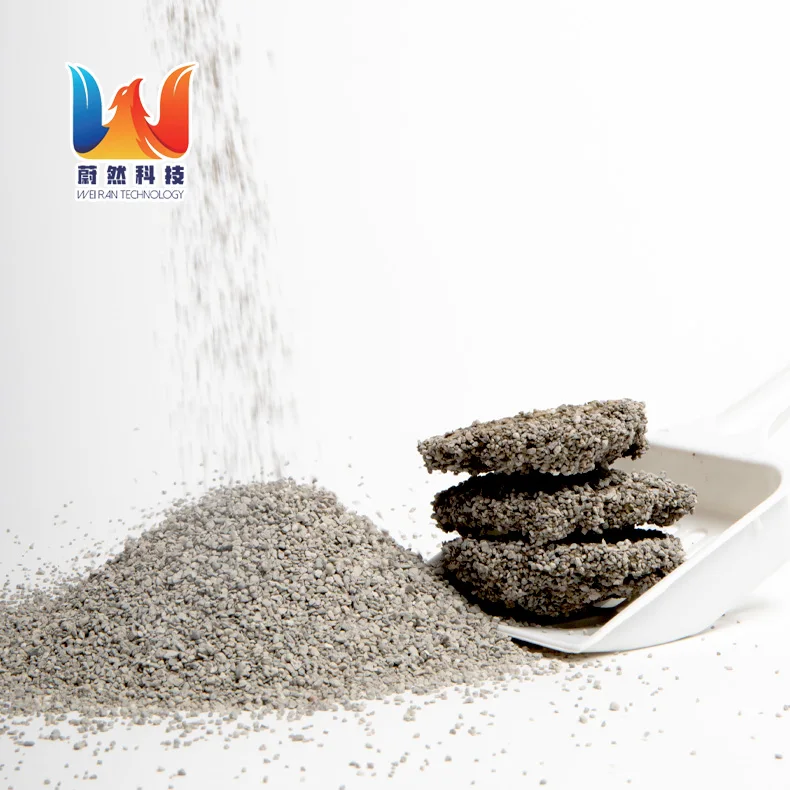 Bentonite Cat Litter Activated Carbon Sodium Fragrance Infused 5 kg 10 kg 25 kg Bag Packaging