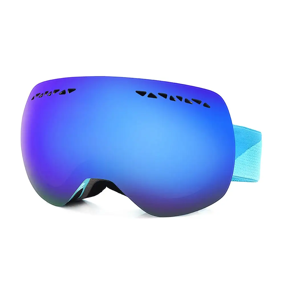 Двухслойные лыжные очки для сноуборда пыленепроницаемые Uv400