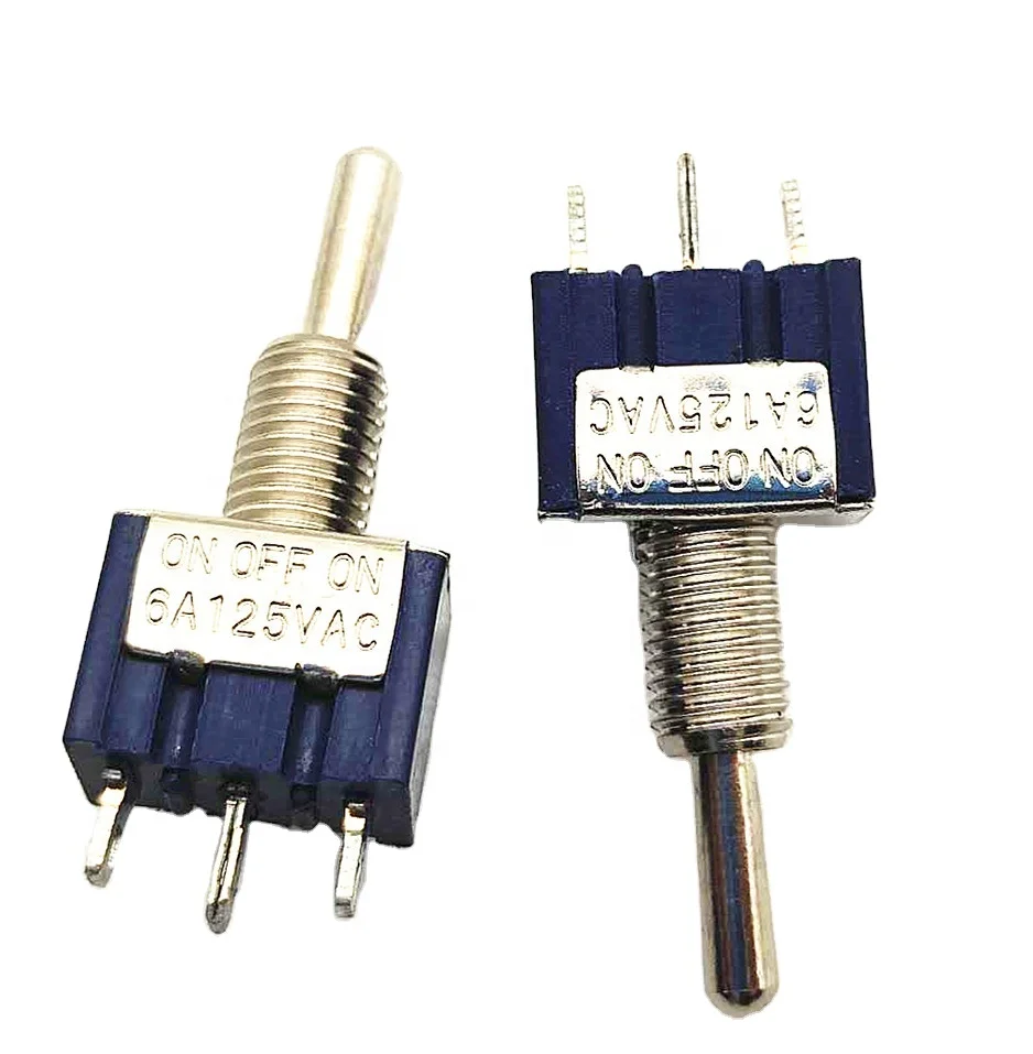 Мини-переключатель ВКЛ./ВЫКЛ. 3pin 6A 125V по оптовой