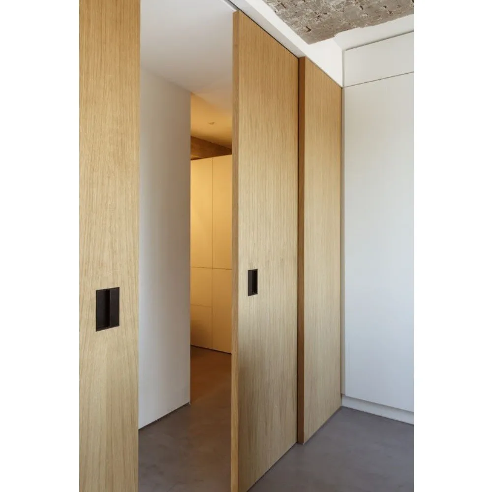 Aluminum Invisible Recessed Secret Door Minimalist Interior Hidden Interior Frameless Hidden Pocket Door Hidden Sliding Door