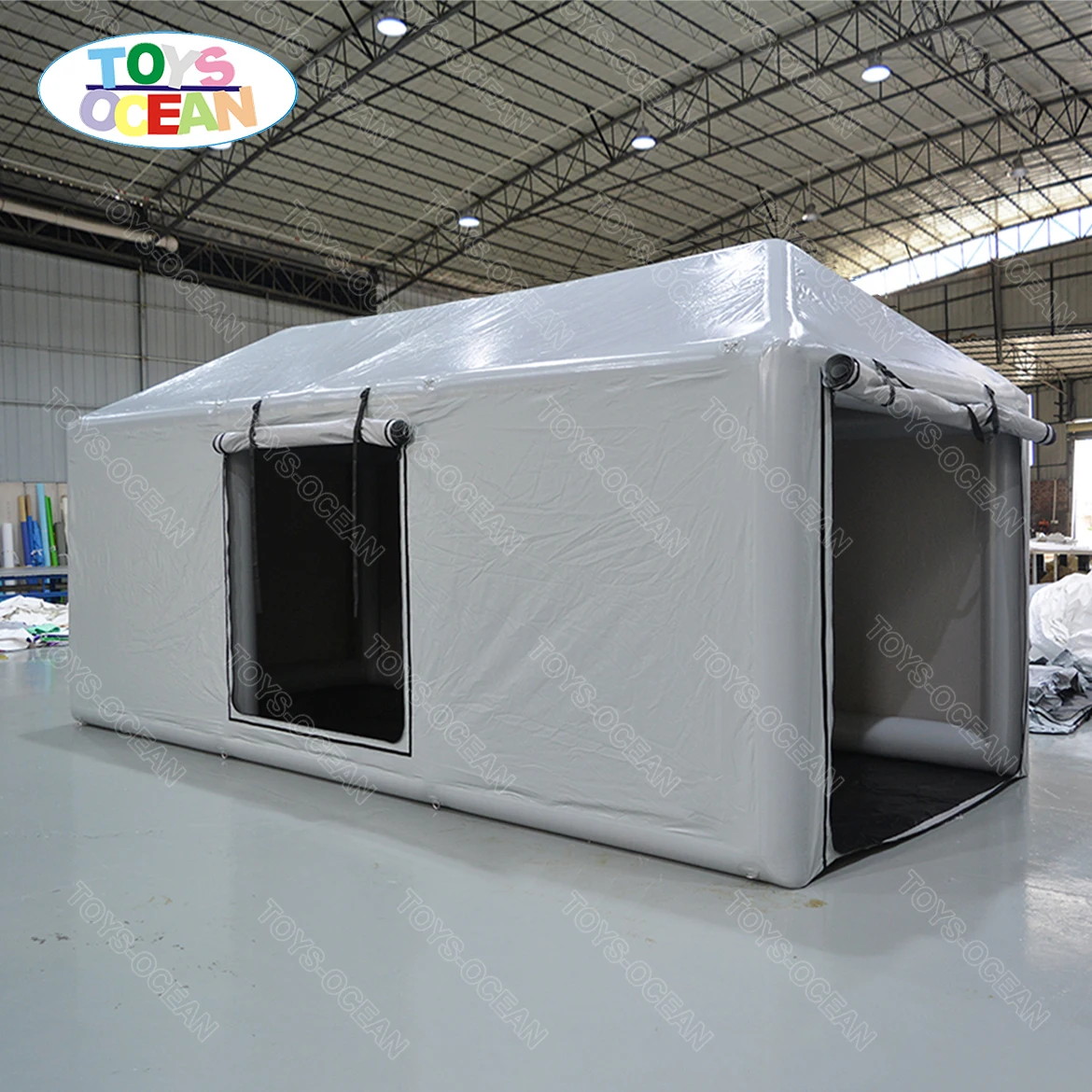 Custom high quality PVC car cover inflatable garage car tent frame structure