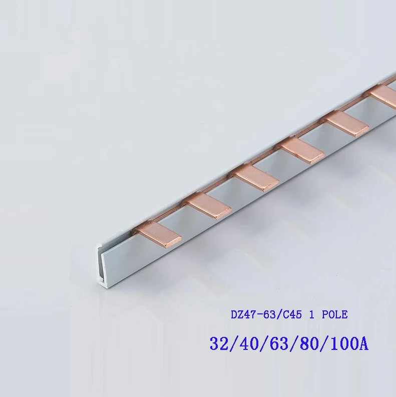 Bus Bar Dz47 1p C45 Copper Busbar 125A 1.8*9mm