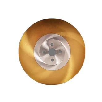 M42 high-speed steel circular saw blade made of M2 (HSS-DMO5)/M35 (HSS-Co5%)/M42/W5 for metal cutting