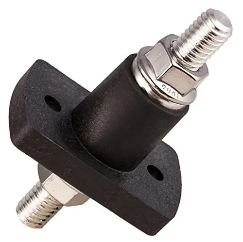 Customized Red Black Terminal Feed through Connector 3 8 -16 Studs for Automotive Use