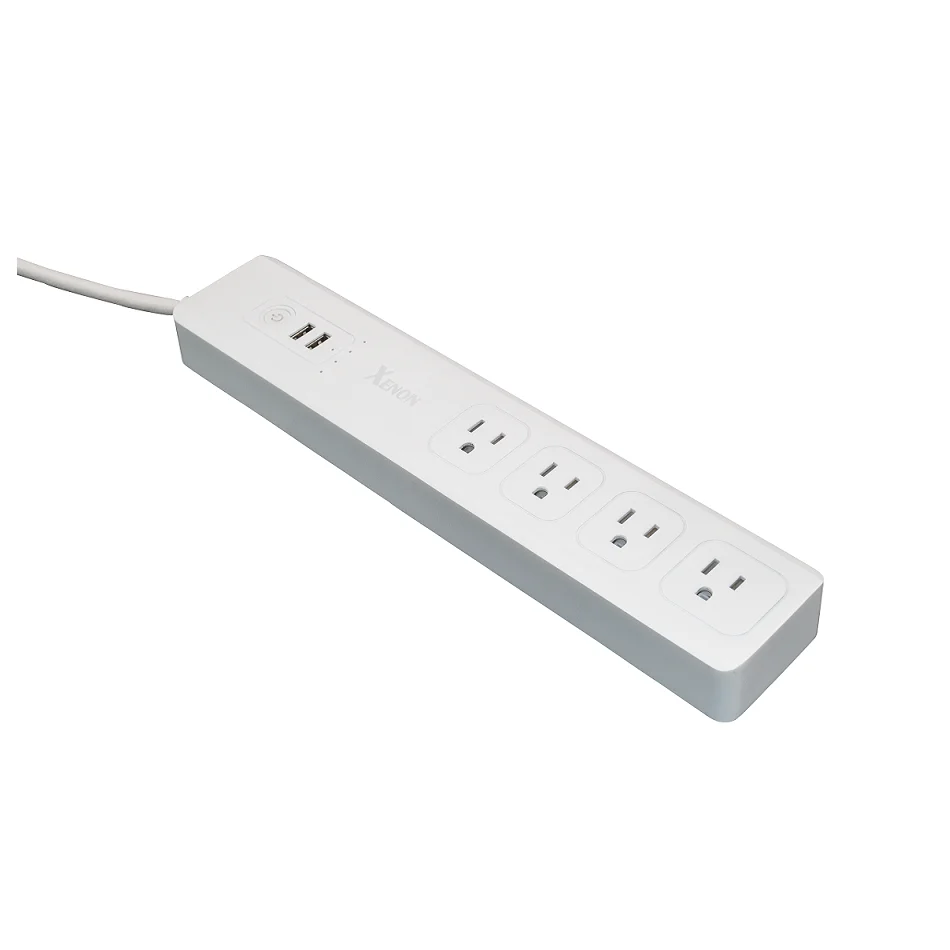 Hot  Product Many 4 Outlets and 2 USB Tuya Wifi Smart Socket EU Smart Switches Extension Sockets Power Strip