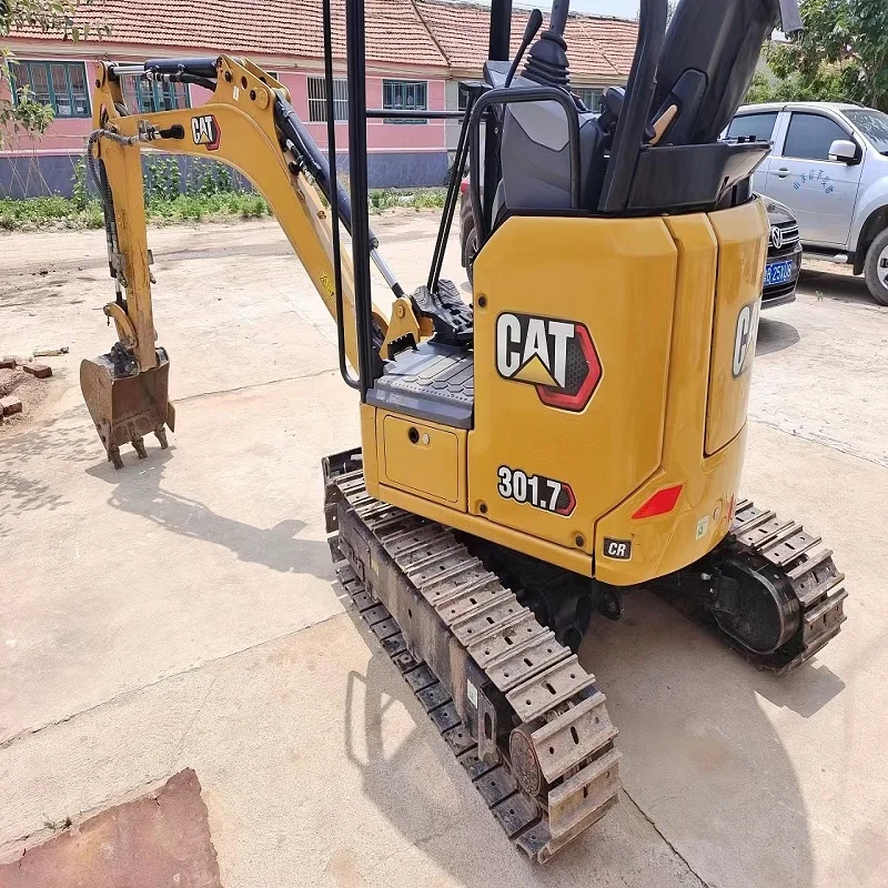 used excavator mini CAT 301.7 second hand crawler digger machine used excavator mini cat 301.7 mini used excavators