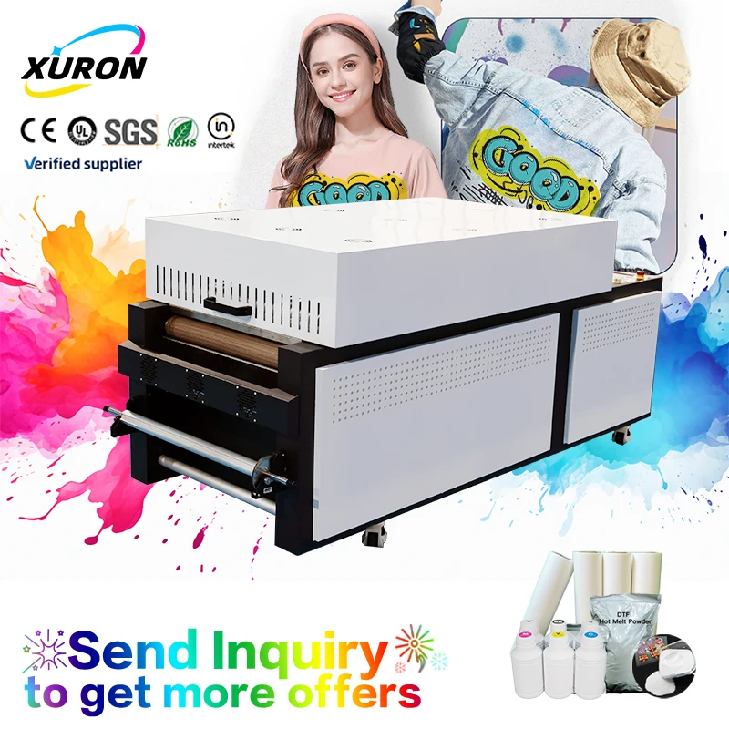New Wide DTF High-Speed Sublimation Ink Printer 50% Energy Saving A1-A4 Print Dimension 1 Year Automatic Digital Analysis