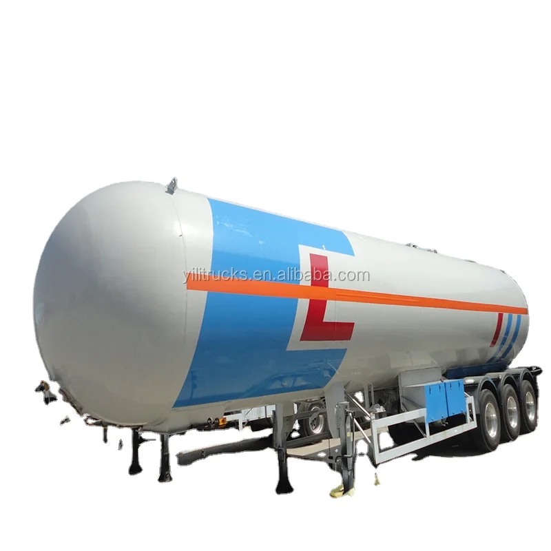 Горячая Распродажа ASME ISO баллон для сжиженного нефтяного газа LPG пропановый газовый полуприцеп