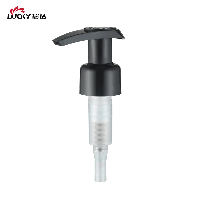 Hot Sale 24mm 28mm Plastic Left Right Lock Dispenser Pump PP Hand Hair Wash Soap Lotion Pump