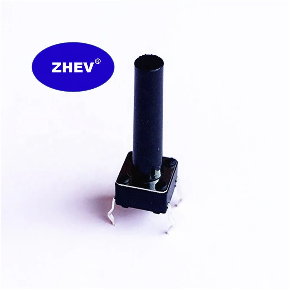 21MM DIP 6x6x18MM Tact Switch With Push ON Button 4 Pins