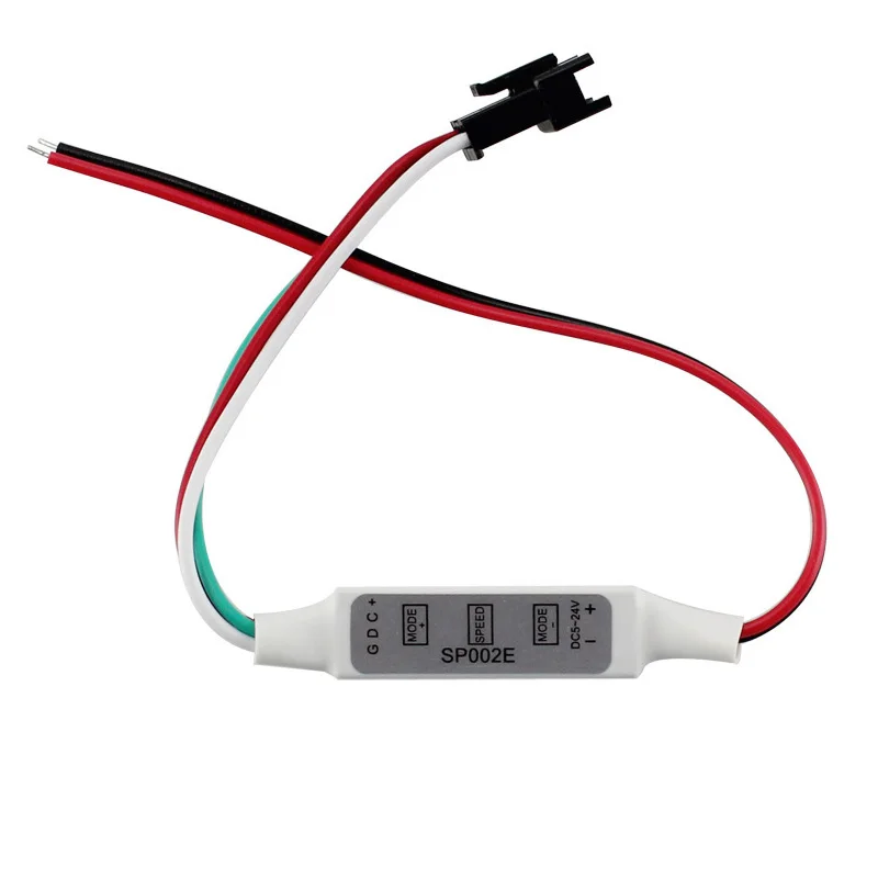 Мини 3 клавиши адресуемые пиксельные RGB светодиодные полосы контроллер для DC5-24V мечты Цвет WS2811 WS2812B светодиодный COB свет