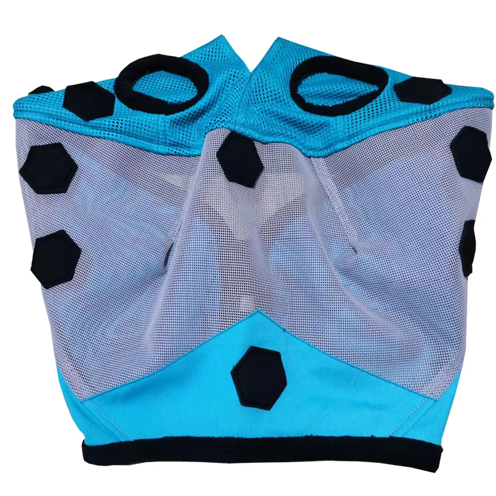 Custom Horse Fly Mask Breathable Anti Mosquito Magnet Horse Face Cover Protection Mesh Face Shields With Ears Horse Mask