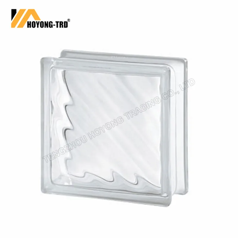 Frost Bistar  Clear Glass Block Bricks 190X190X80mm