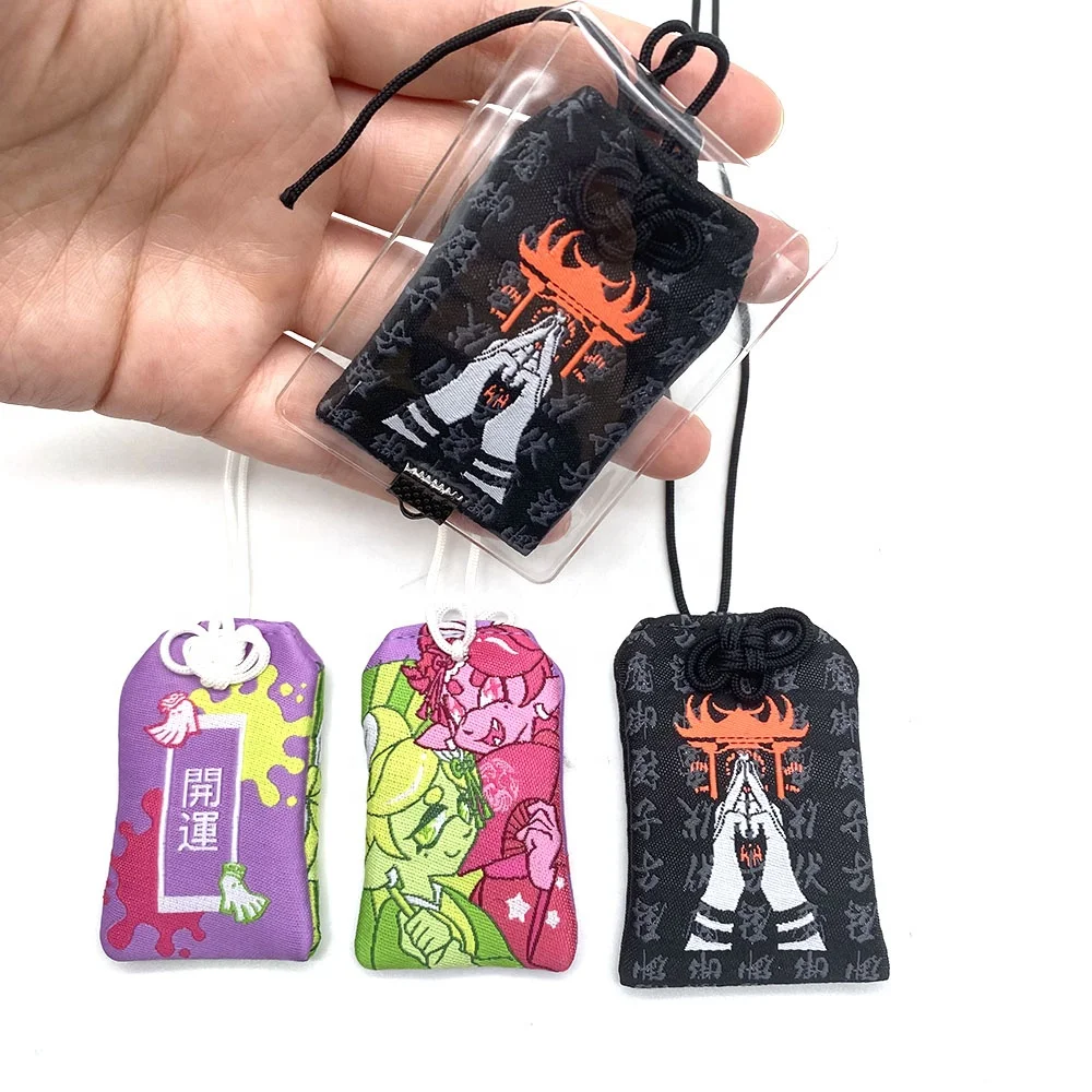 traditional Wish Pray Custom Diy Hanging Omamori charm japanese Lucky Bag amulet Craft Omamori