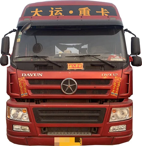 Hot China special offer Dayun Used Heavy truck which with 8 hweels