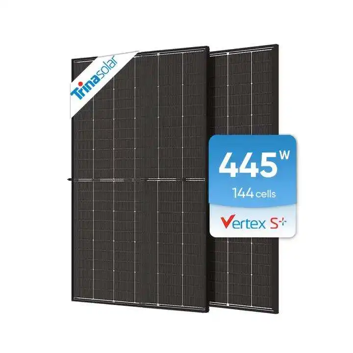 Панели солнечных батарей Trina Vertex S + 425W Tsm-Ne 425 Tsm 445 Pv Modul 400W bipacial tsm-425 neg9.27 Solarpanel TSM-NEG9RC.27