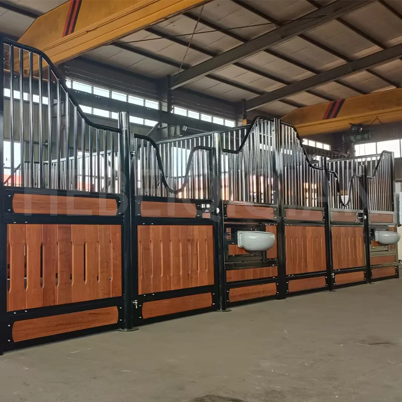 Wholesale 3.6m horse Stables fronts door Farm Riding Equestrian bamboo horse stalls Equipment horse box stable for sale