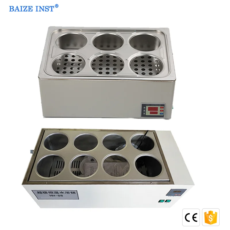 High Temperature Circulating Water Oil Bath round types water bath chemistry laboratory glassware set