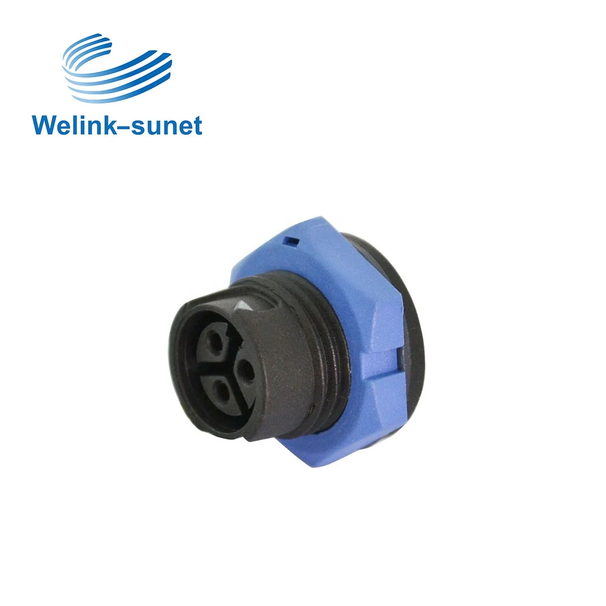 Фонтан 10P винт тип припоя провода жгут с Средний водонепроницаемый разъем