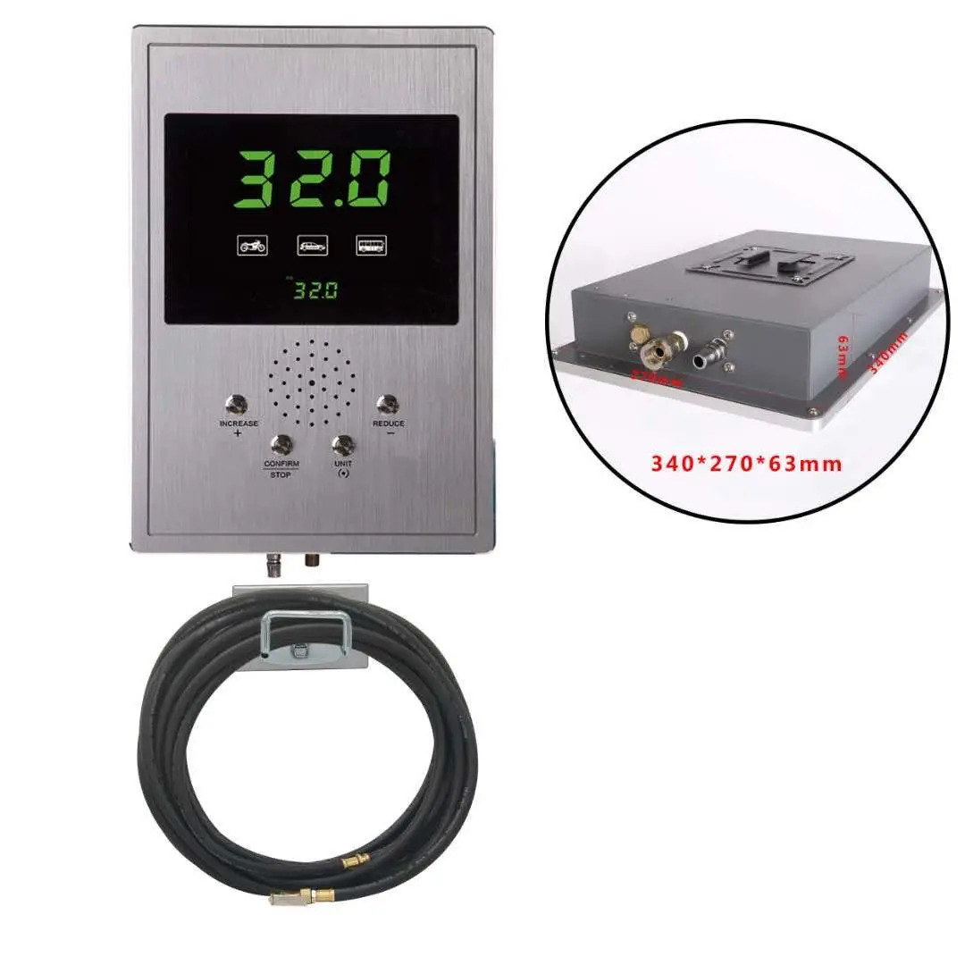 auto  tire repair diagnostic tools air compressor  digital  LED tire inflator
