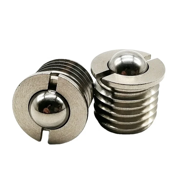High quality oxide stainless steel bolts screw indexing and position elements indexing insert ball plunger pump