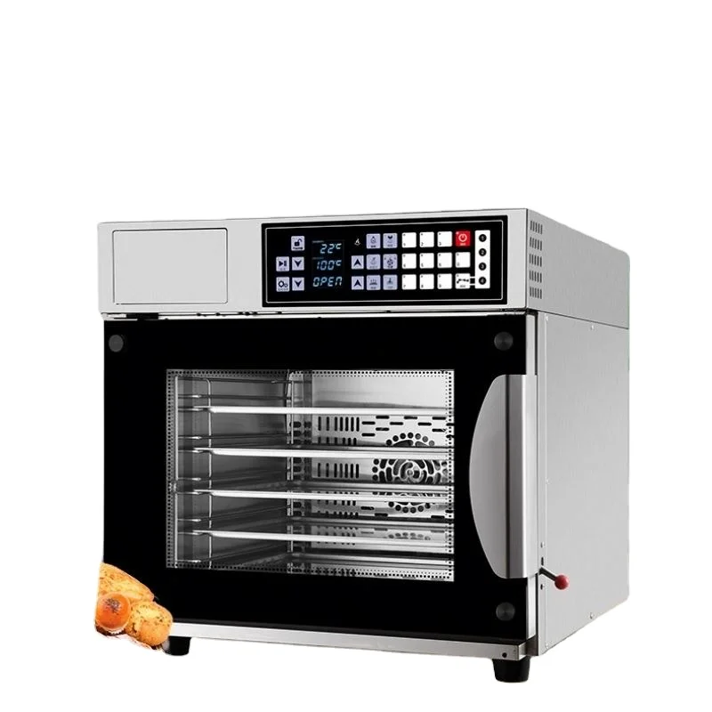 Bake 5 Trays Large Capacity Pizza Bread Cake All-In-One Electric Universal Commercial Chicken Steam Oven