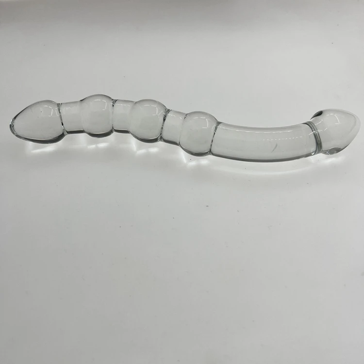 smooth . glass dildo  for . Prostate G SPOT Massager sex toy for women or men