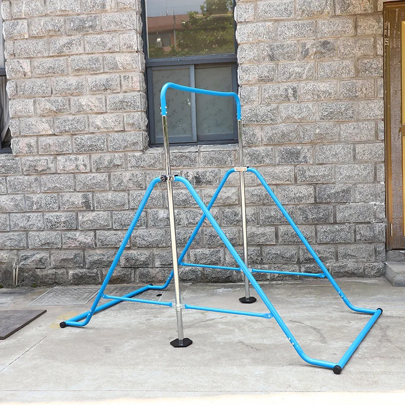 Children Folding Training Monkey Bars for Home Using Adjustable Height Gymnastic Horizontal Bars for Kids