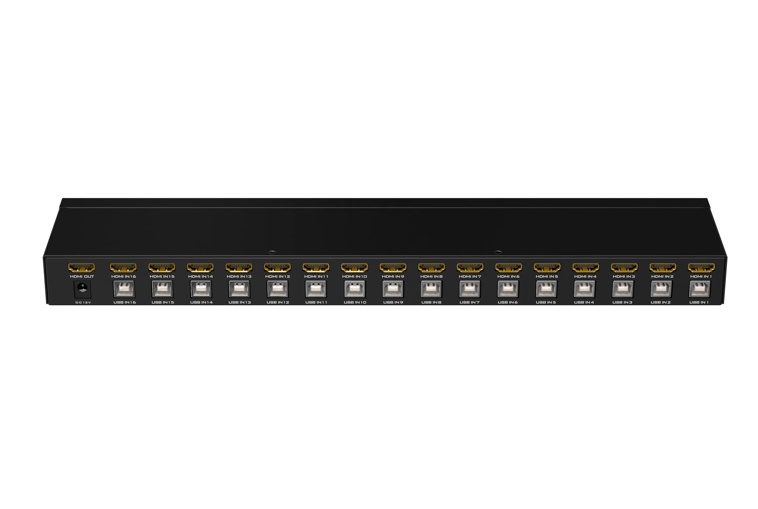 Переключатель KVM 4K, 16 портов, MT-VIKI 16x1