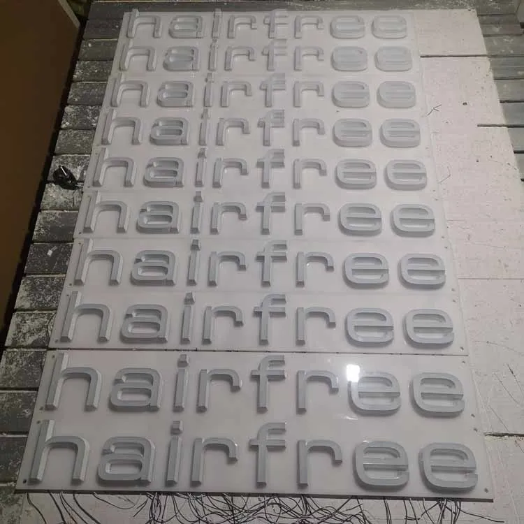 exterior sign outdoor advertising sign shop signboard 3d led acrylic letter