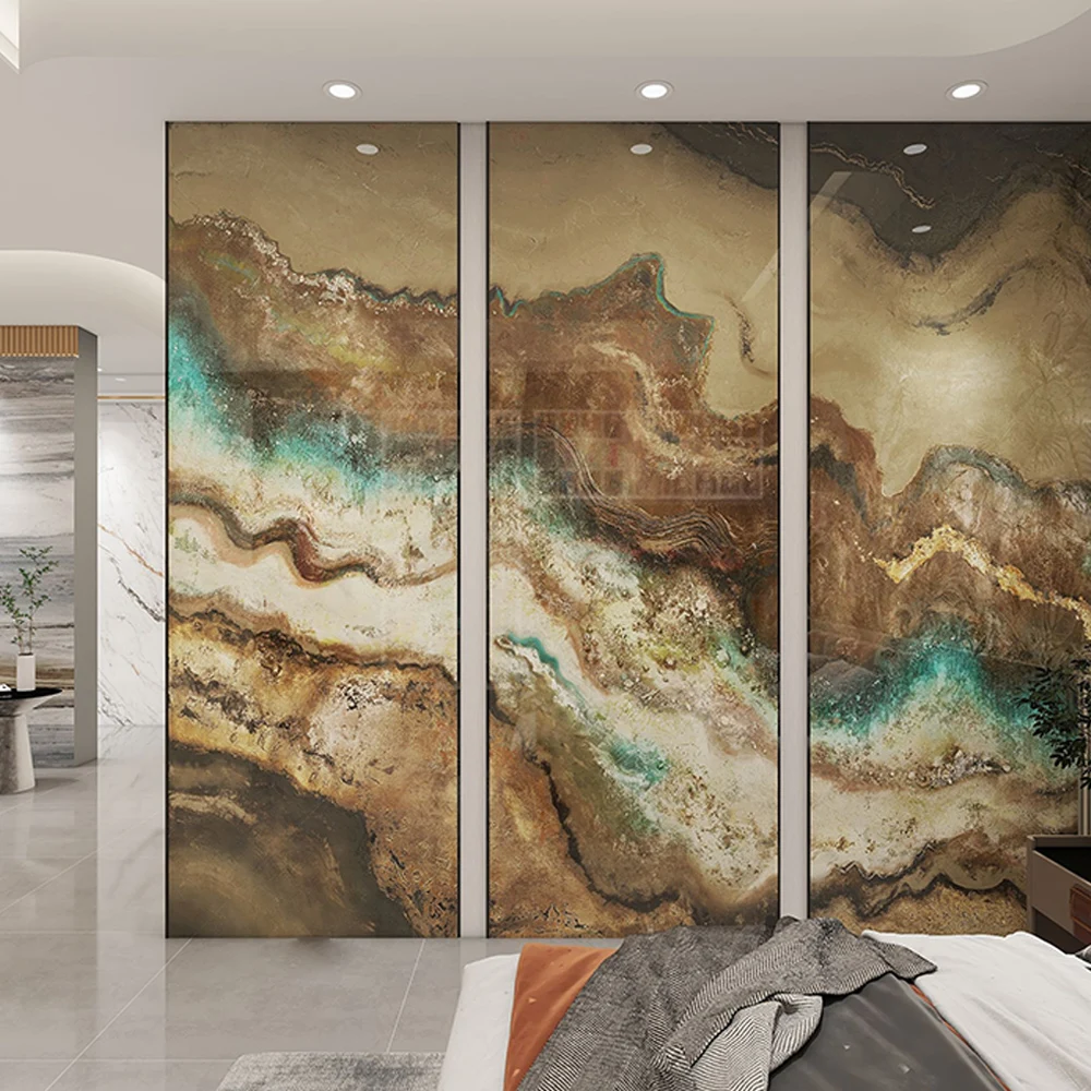 Wholesale Corrosion Resistance Interior Bedroom TV Background Wall Decoration Wall Panel Wpc Wall Panel