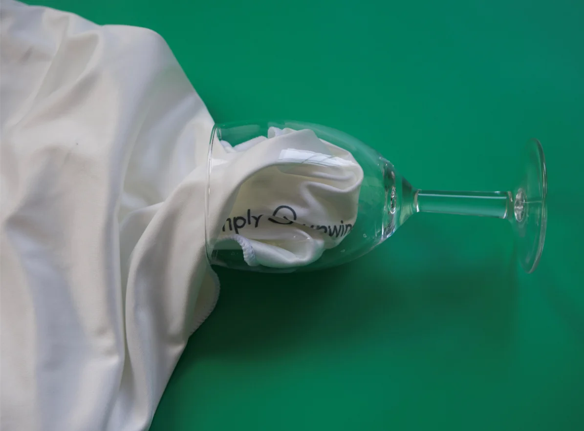 Custom Non-Trace Water Absorption Special Microfiber Cleaning Cloth For Red Wine Glasses