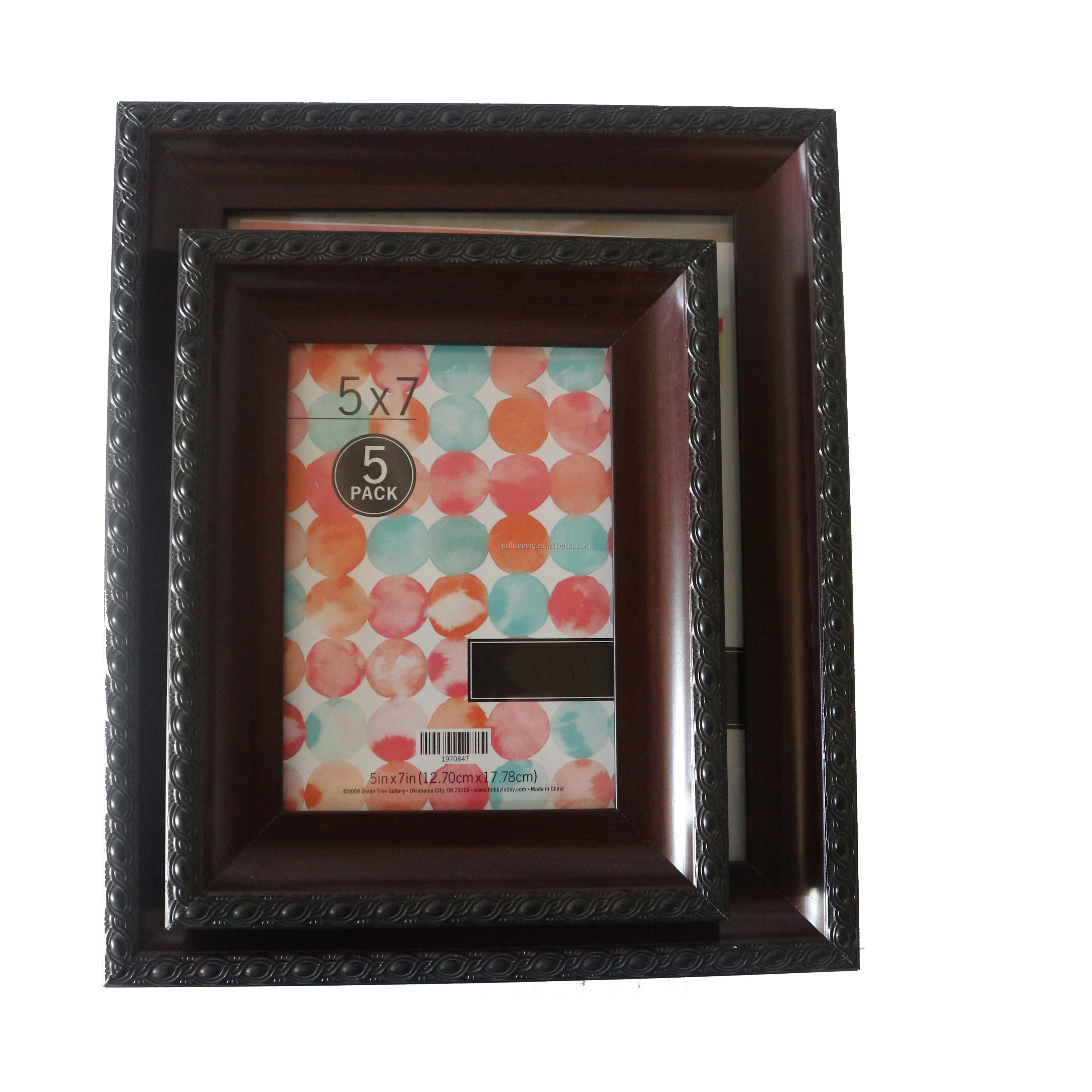 Custom Size Pattern Creative Christmas Carved aluminum Photo Frame PS frame picture MDF PVC as you want 2021