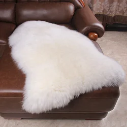 100% Genuine New Zealand Sheepskin Rug Four Pelt Lambskin