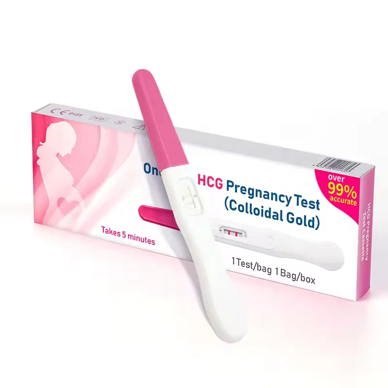 Factory price accurate medical Early Home Detection Pregnancy Test Kit, Clear HCG Test Results