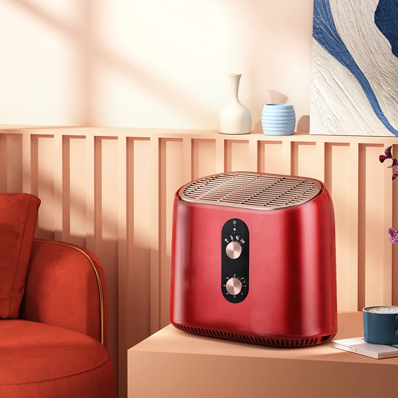 750W portable fan heater electric powerful bedding dryer quilt shoes clothes