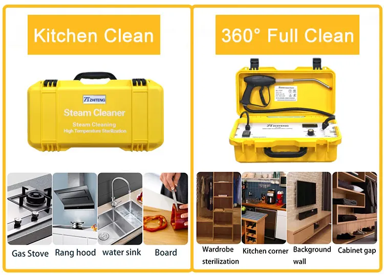 Home Use Mini Handheld 4 Bar Vapor washer Best Prices Steam Vacuum Cleaners