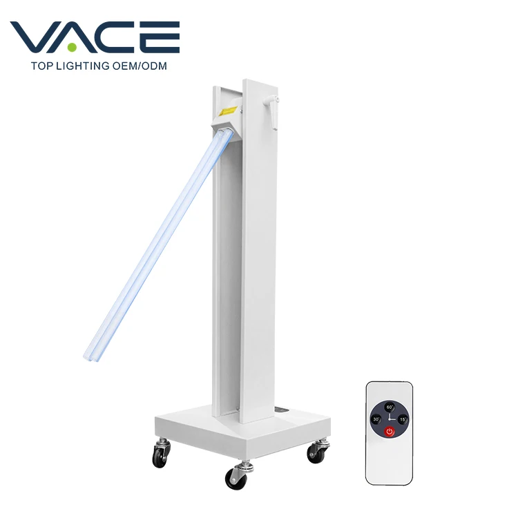 
VACE New Product Warehouse 100w 150w Portable UV Germicidal Lamp Uv Sterilizer 