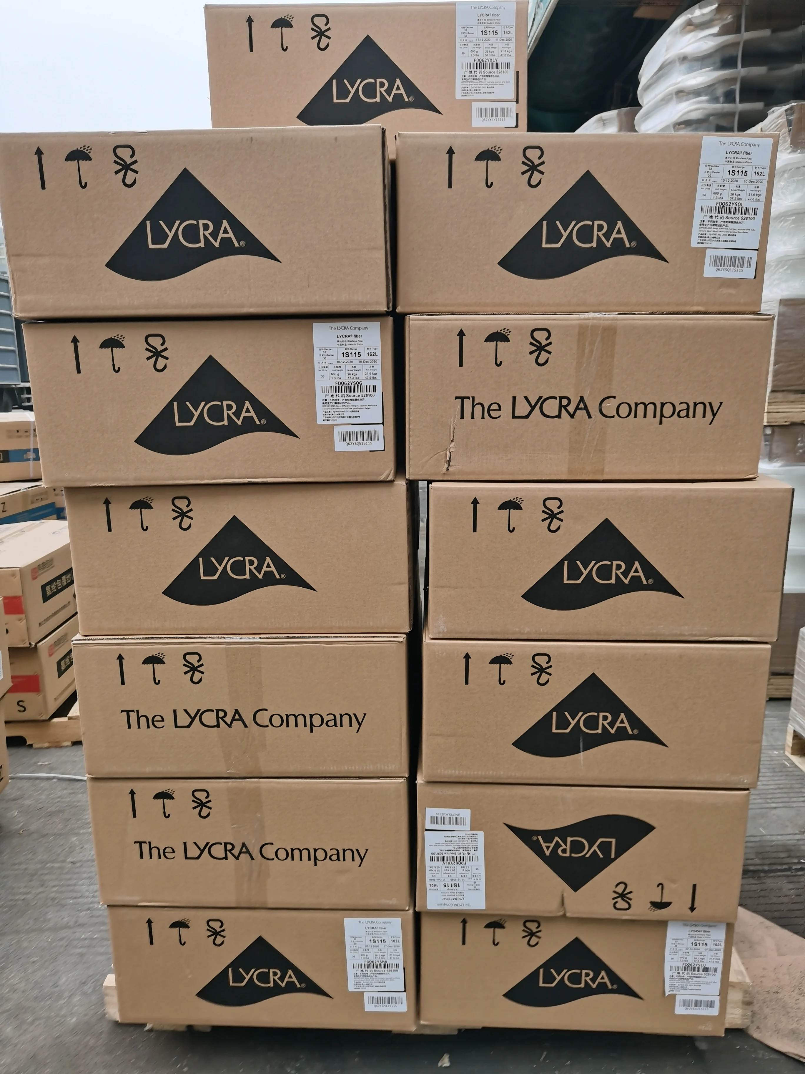 Licra  spandex Air Covering Yarn  nylon elastomeric lycra yarn  sportswear Knitting yarn