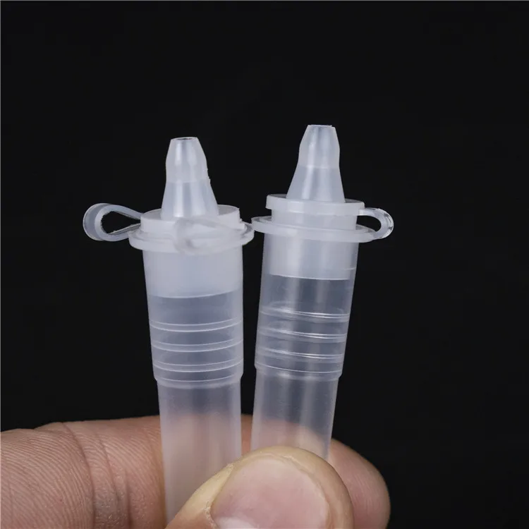 A saliva collection funnel and a dropper extraction tube used for saliva collection and extraction